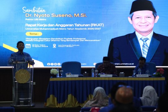 Perkuat Perencanaan Anggaran Berbasis Evaluasi dan Mutu, UM Metro Gelar RKAT 2026/2027
