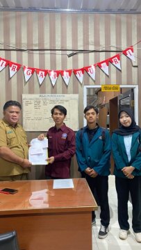 Dua Mahasiswa Prodi KPI UM Metro laksanakan PKL di Dinas Sosial Kota Metro